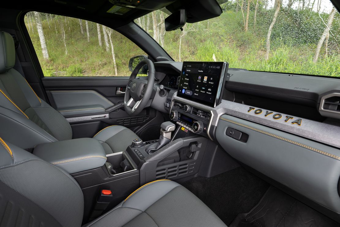 Available tech features include a big 14-inch touchscreen.