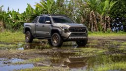Toyota is unveiling a complete redesigned Tacoma pickup.