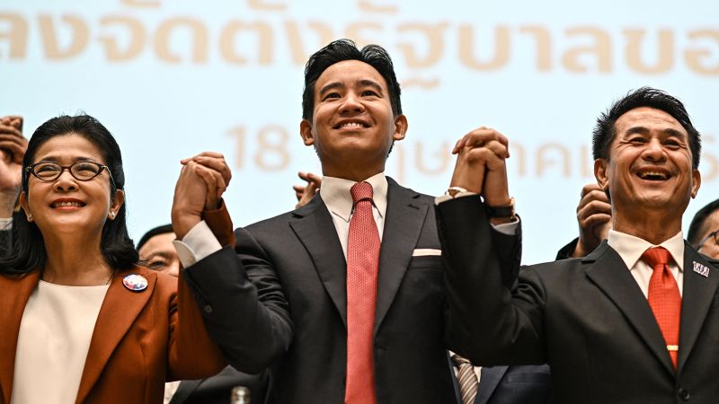 NextImg:Thai opposition parties form coalition to take on military establishment | CNN