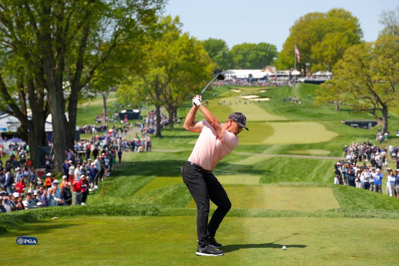 PGA Championship: Bryson DeChambeau's Wayward Shot Hits PGA ...