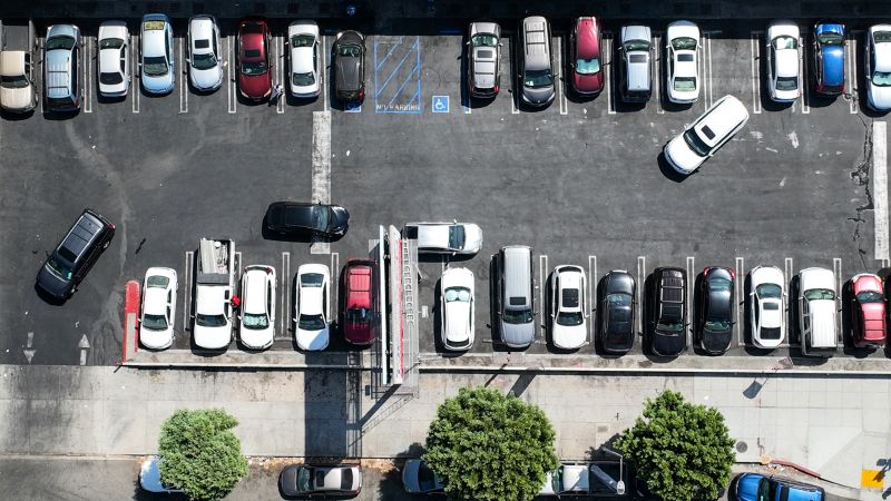 There Are 8 Parking Spots For Every Car In America, So Cities