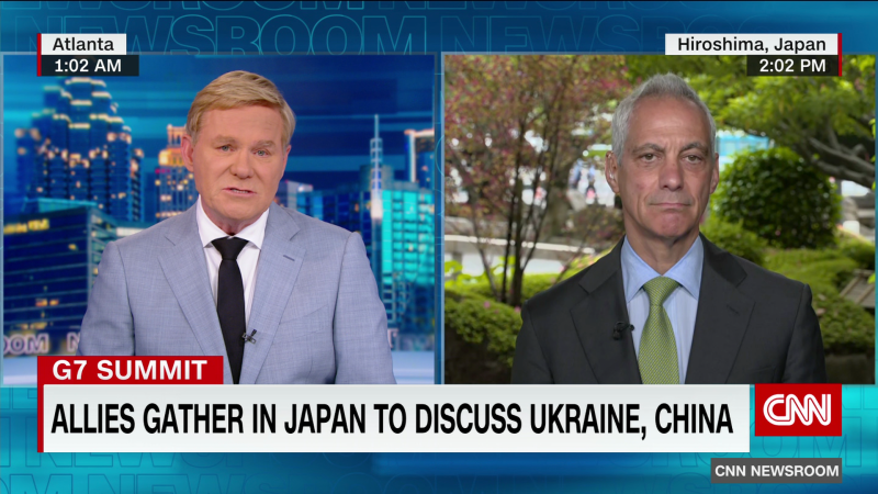 NextImg: U.S. Ambassador to Japan discusses issues facing world leaders at G7 summit | CNN