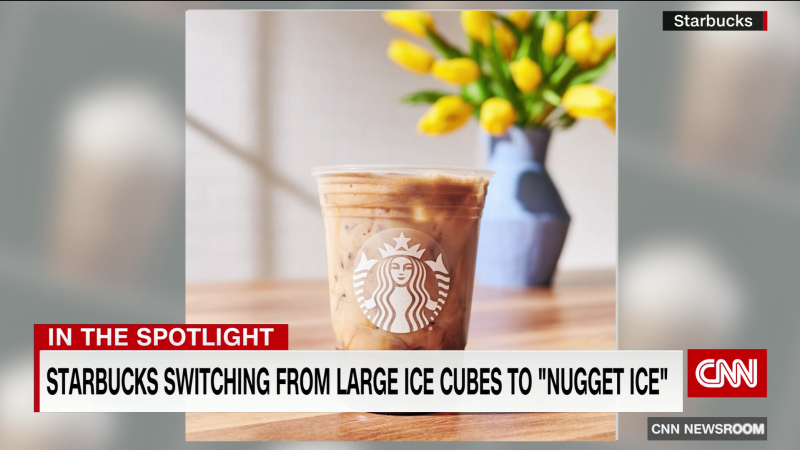 Starbucks is changing its ice cubes | CNN Business