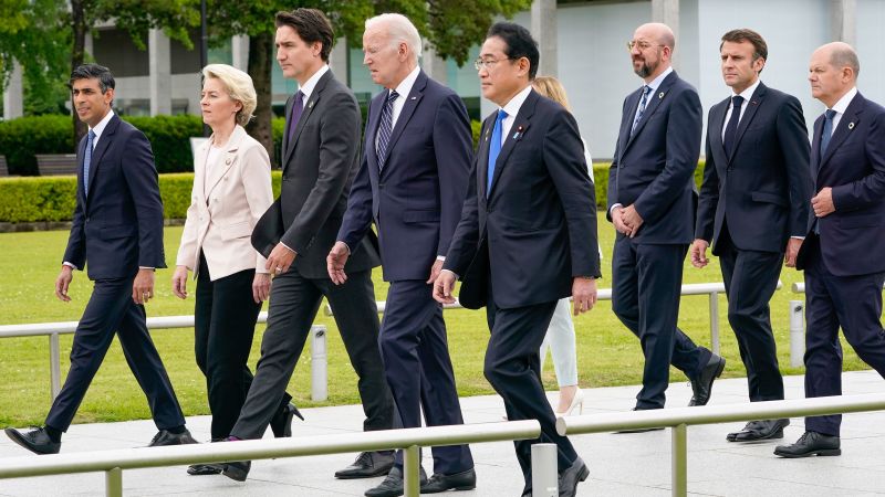 Vertice G7 2023: preoccupazione per i colloqui sulla riduzione del debito dopo l’incontro di Biden in Giappone