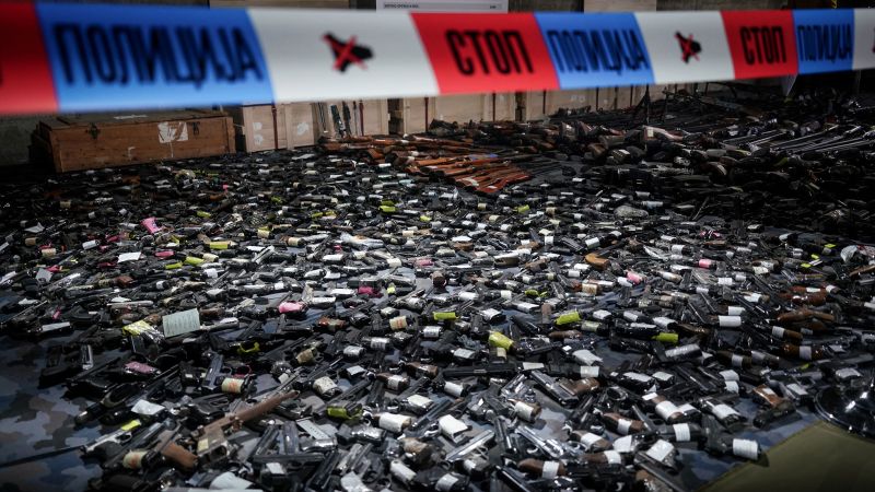 NextImg:"A problem in the political culture": Serbians call for more than disarmament to end violence after mass shootings | CNN
