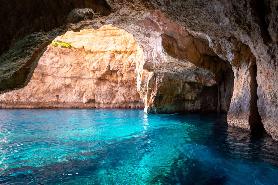 <strong>Deep blue sea: </strong>The Blue Grotto is one of Malta's top sights.