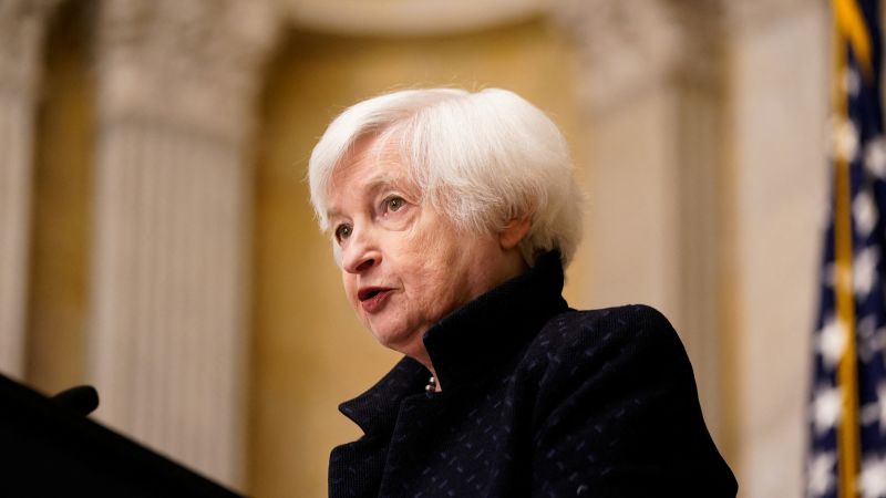 NextImg:Janet Yellen told bank CEOs more mergers may be necessary, sources say | CNN Business