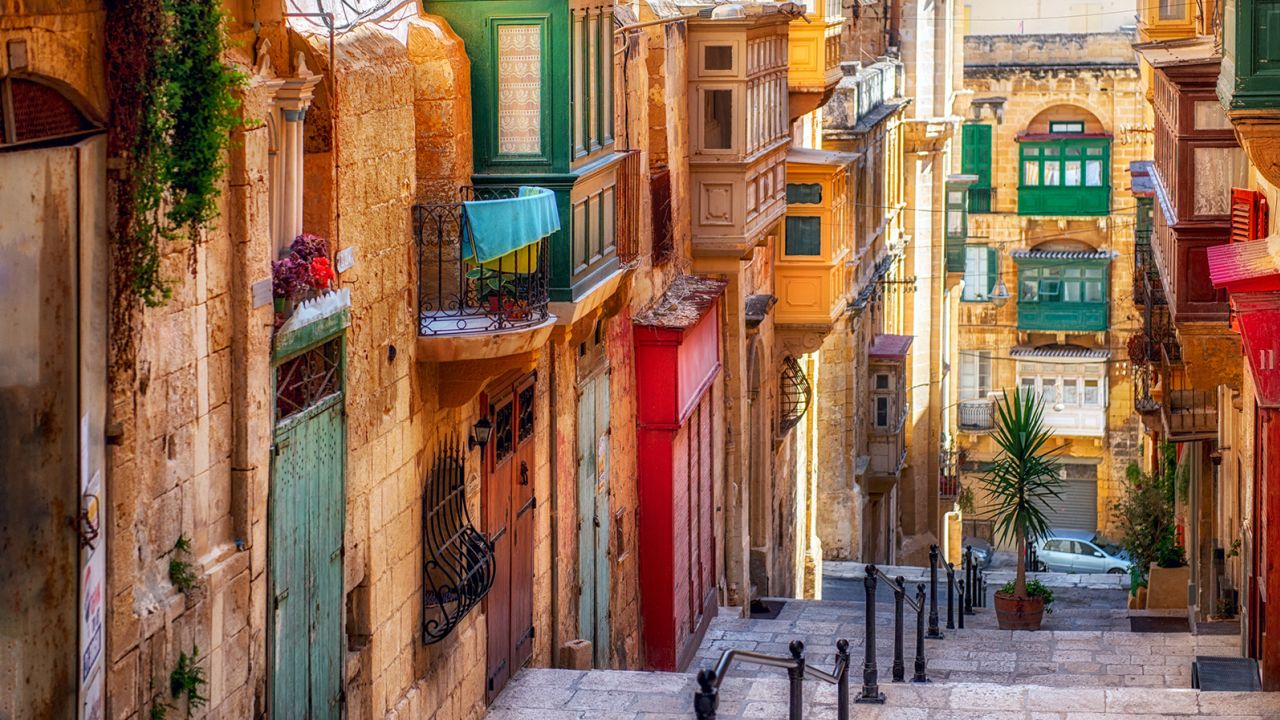 Colorful Valletta should be your first stop on Malta.
