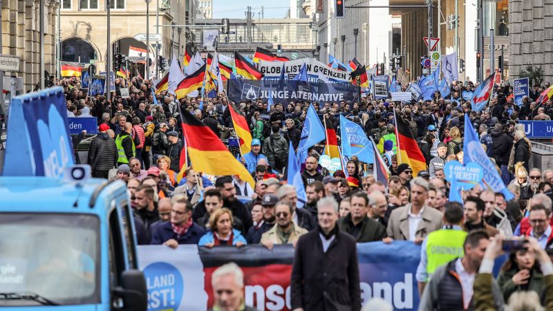 Germany intensifies scrutiny of far-right AfD, labeling its youth wing ‘extremist’ | CNN