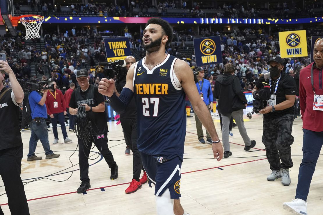 Jamal Murray was on fire for the Denver Nuggets.