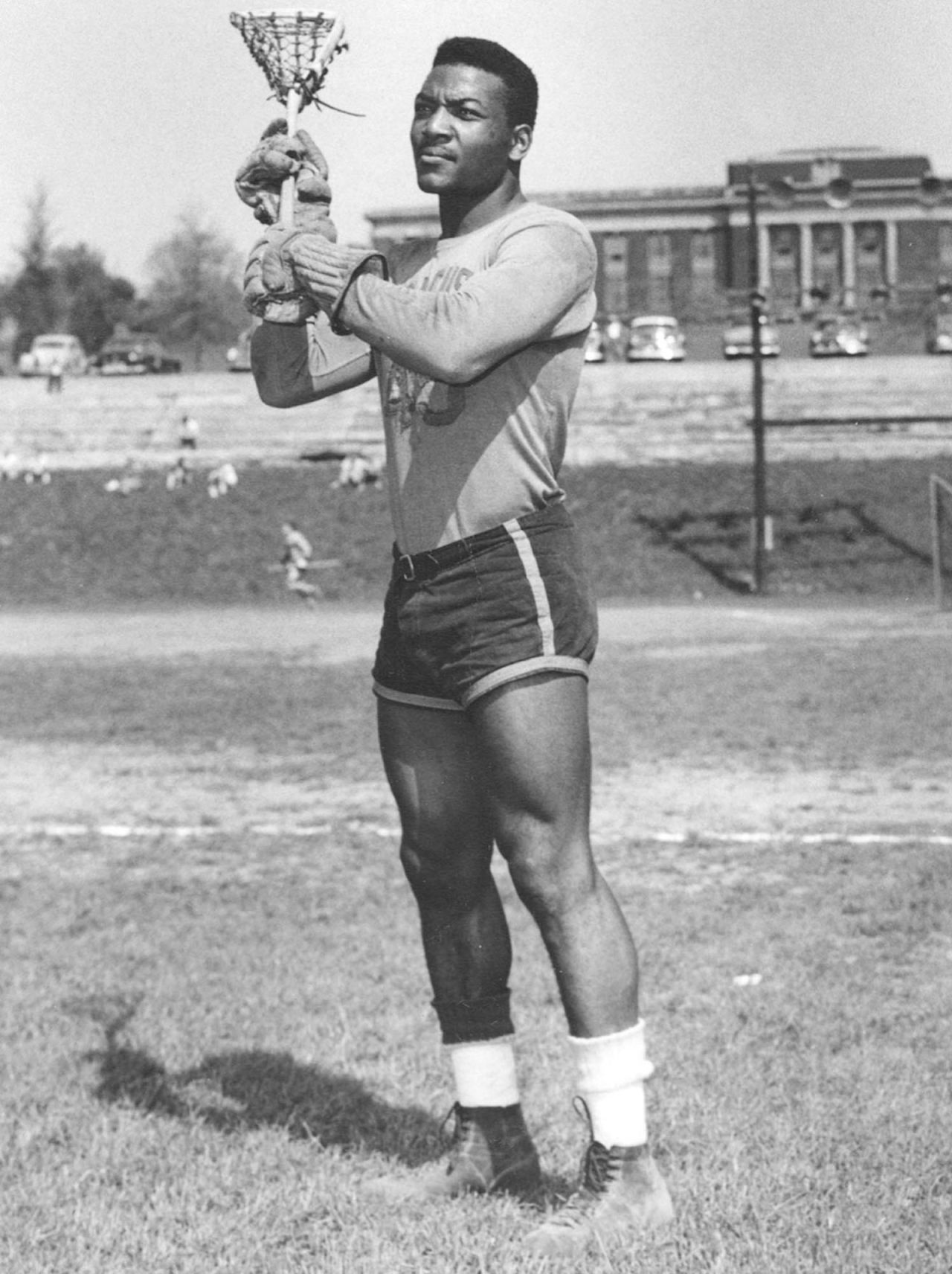 Brown was a multisport star at Syracuse University in New York, competing in basketball, football, lacrosse and track. He scored more than 70 lacrosse goals in two seasons for Syracuse, and he was inducted into the National Lacrosse Hall of Fame in 1983.