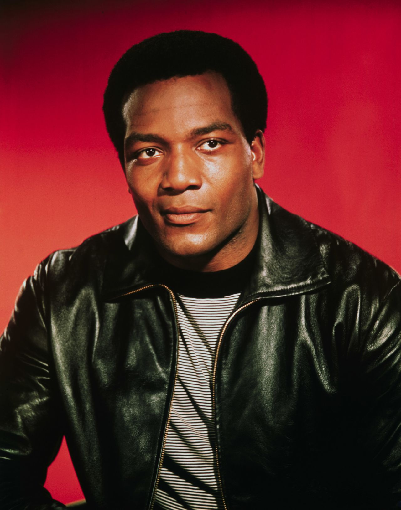Brown appears in a publicity photo for his acting career. After retiring, he appeared in more than 50 film and television projects.