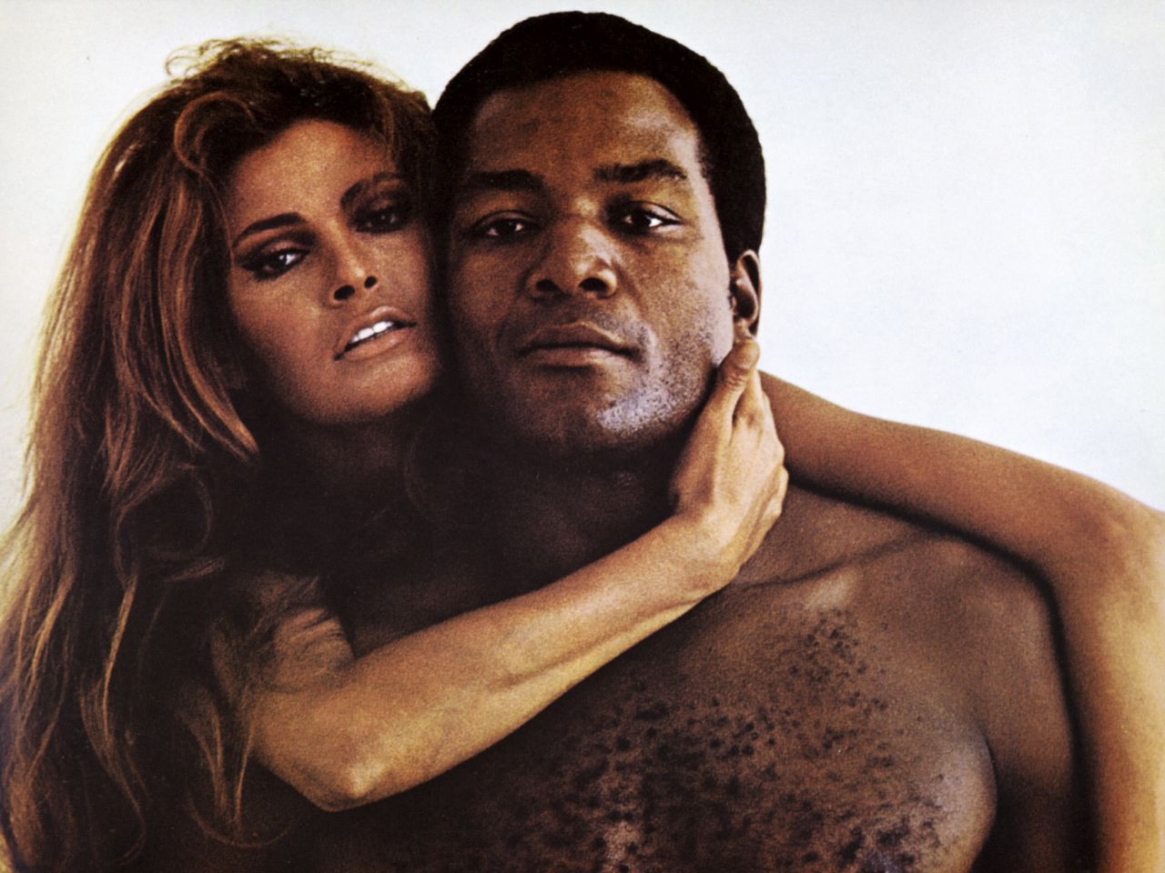 Brown co-starred with Raquel Welch in "100 Rifles," which was one of the first major studio films to feature an interracial love scene.