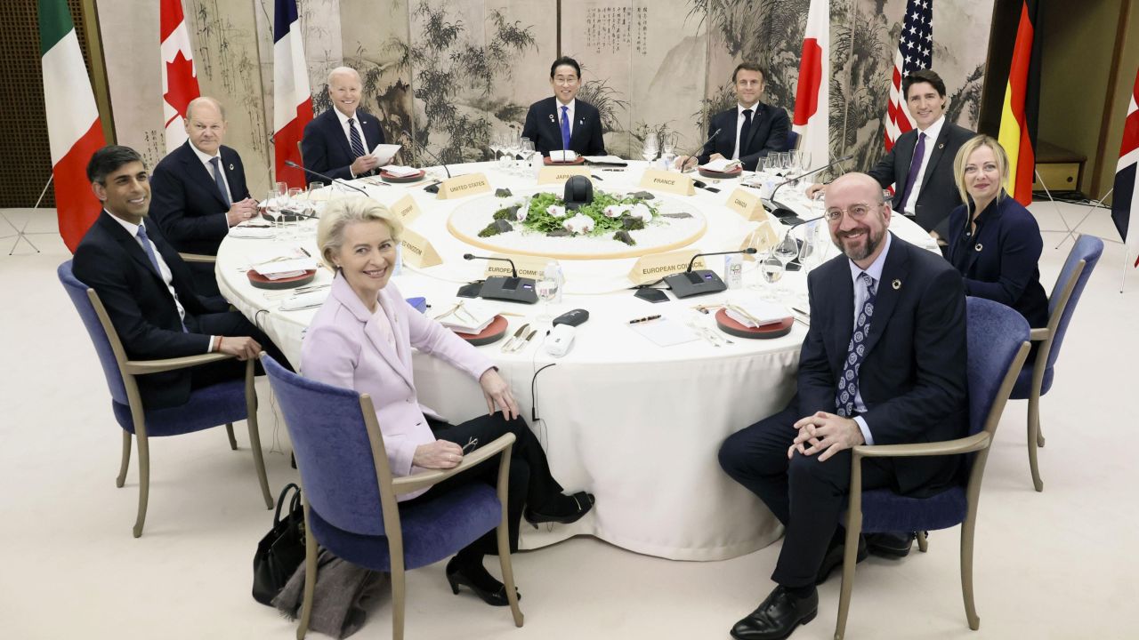 Japan's G7 summit menu: World leaders have plenty on their plates,  including beef, oysters and sea urchins | CNN