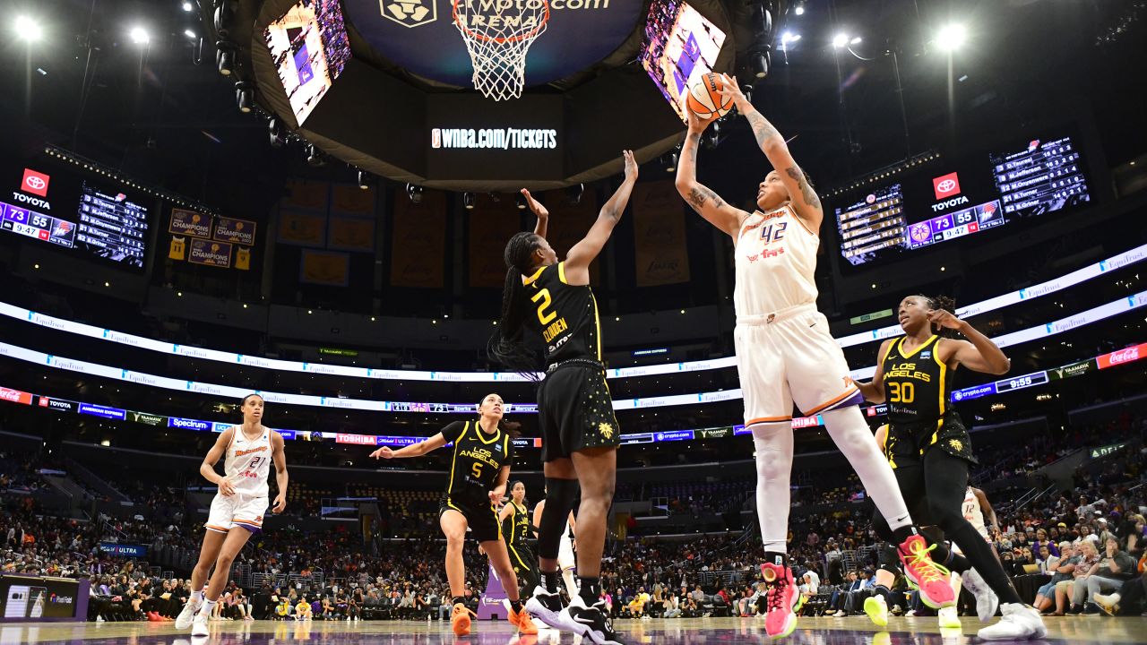 Griner scored 18 points on her WNBA return.