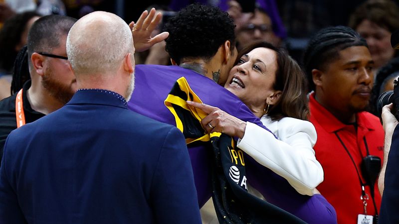 Vice President Kamala Harris Joins Celebration as WNBA Star Brittney Griner Makes Highly Anticipated Return