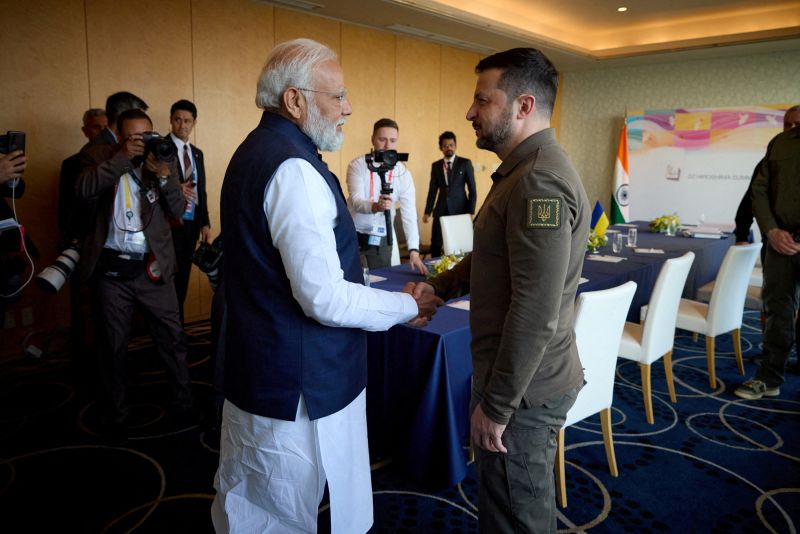 Ukraine’s Zelensky And India’s Modi Hold First Face-to-face Since ...