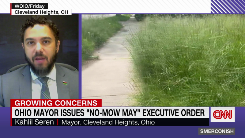 Ohio Mayor on advocating for “No-Mow May” | CNN