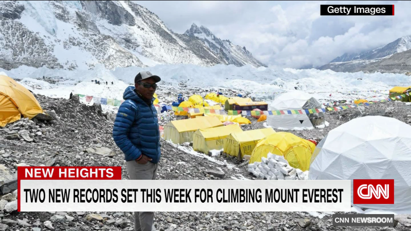 Two new records set this week for climbing Mount Everest | CNN