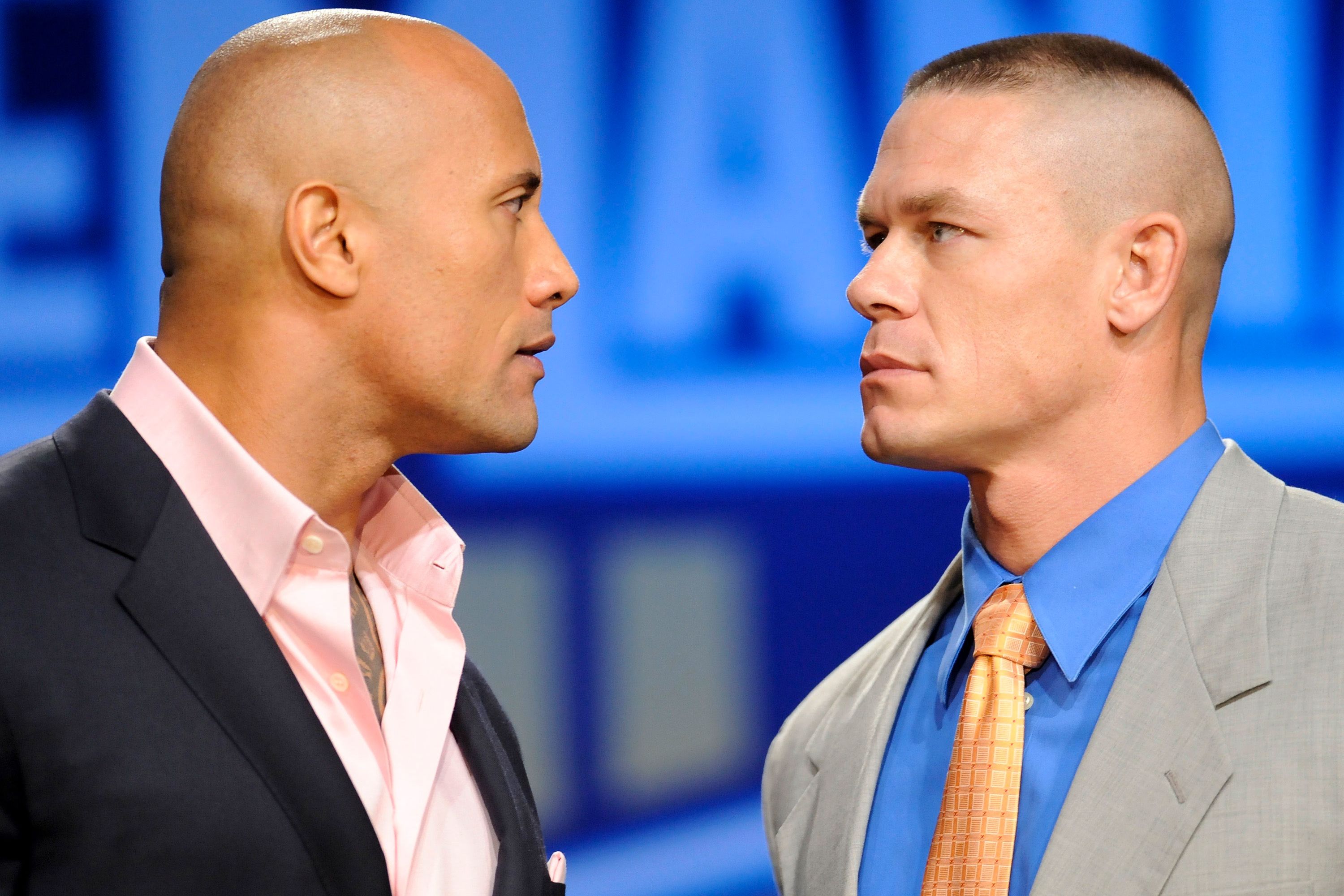 John Cena says he regrets former beef with fellow WWE veteran Dwayne  Johnson | CNN