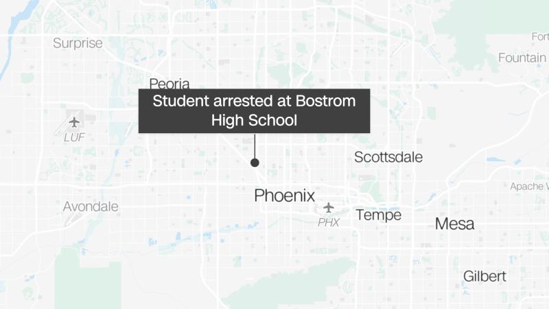 NextImg:Arizona student arrested and accused of bringing AR-15 and ammunition to high school | CNN