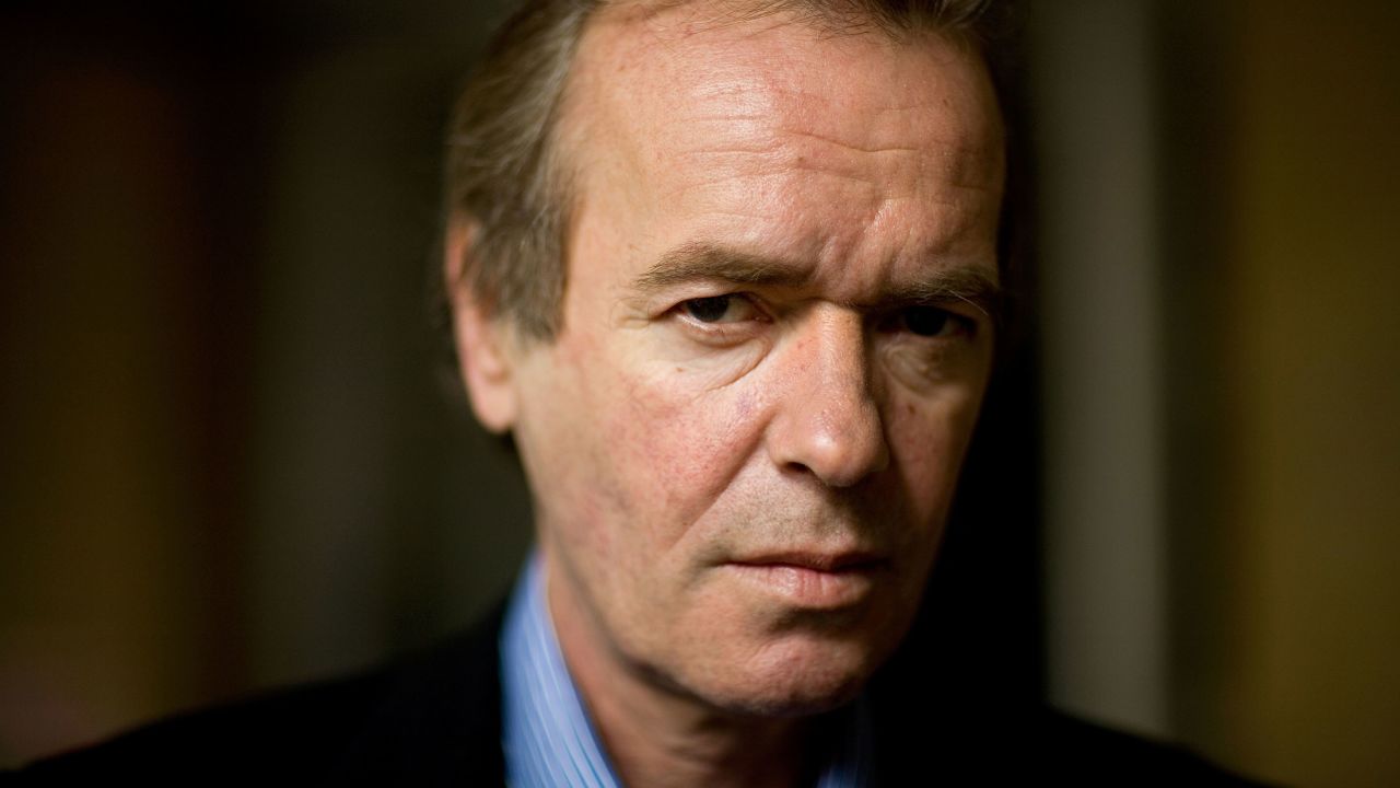  Author Martin Amis poses for a portrait at the Cheltenham Literature Festival held at Cheltenham Town Hall on October 14, 2007 in Cheltenham, England.