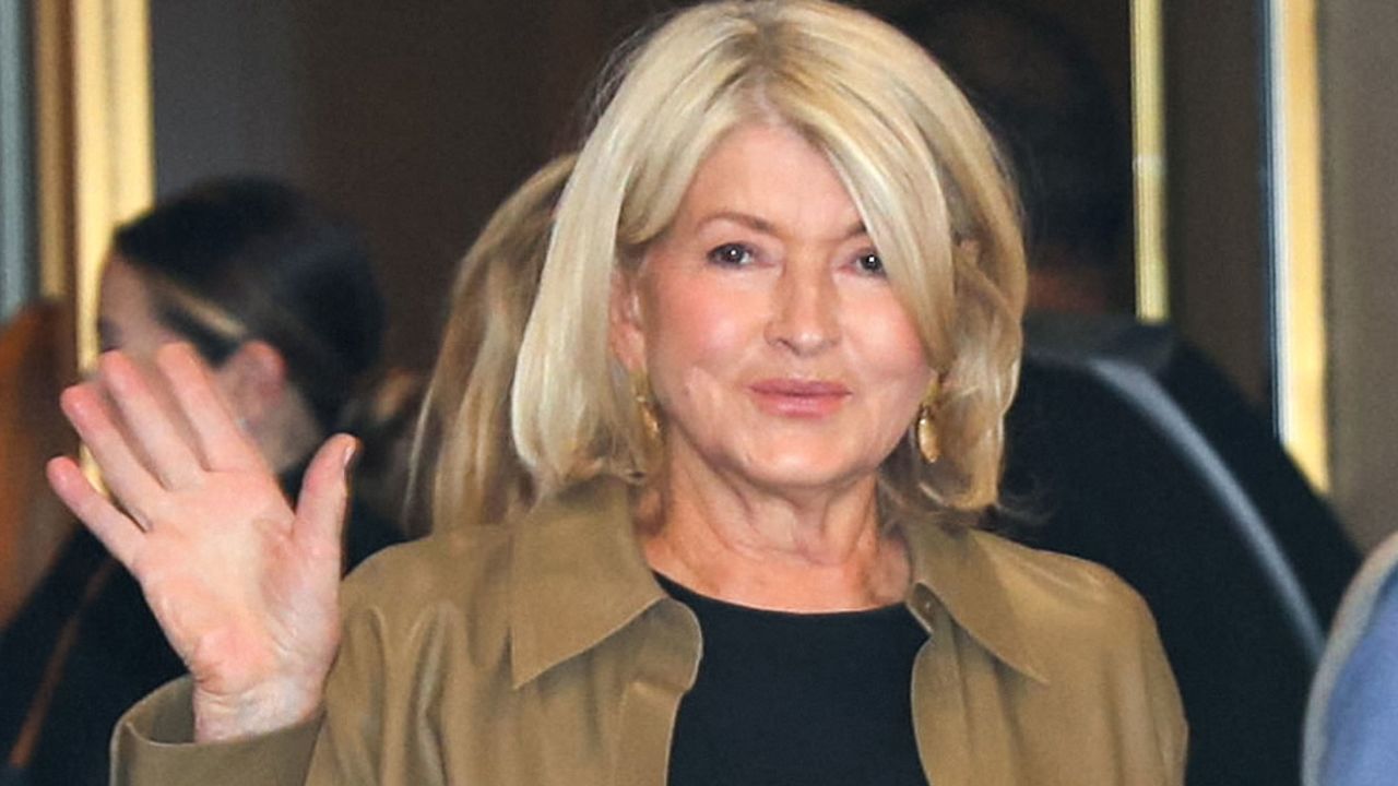 Martha Stewart is seen leaving 'Today' show on May 15 in New York City.  