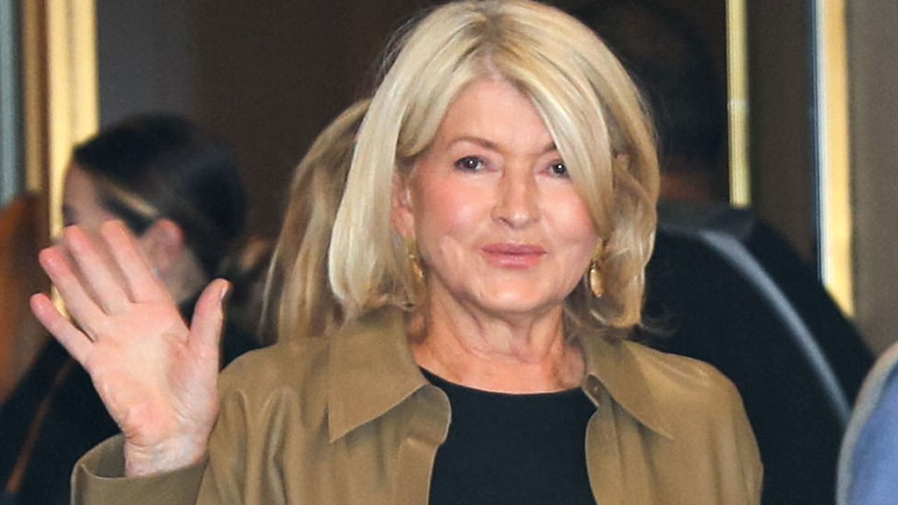 Martha Stewart is seen leaving 'Today' show on May 15 in New York City.