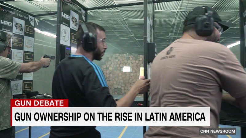 Gun ownership on the rise in Latin America