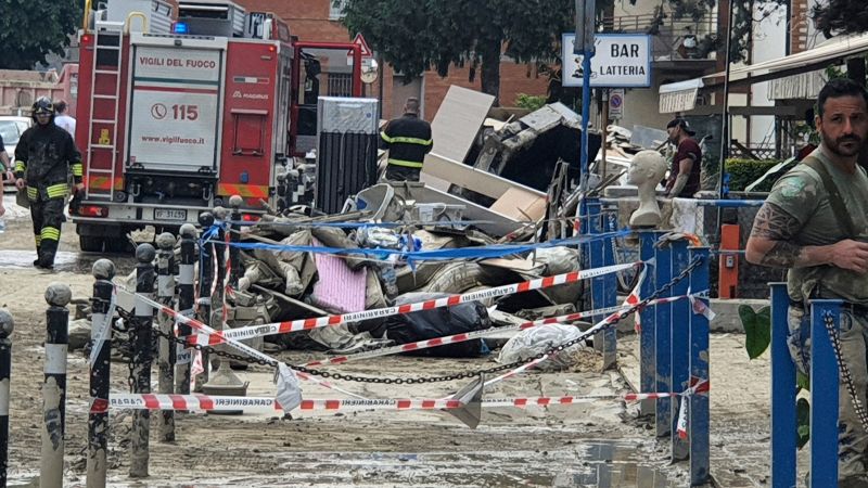 NextImg:Italian Prime Minister Giorgia Meloni visits region struck by deadly floods | CNN
