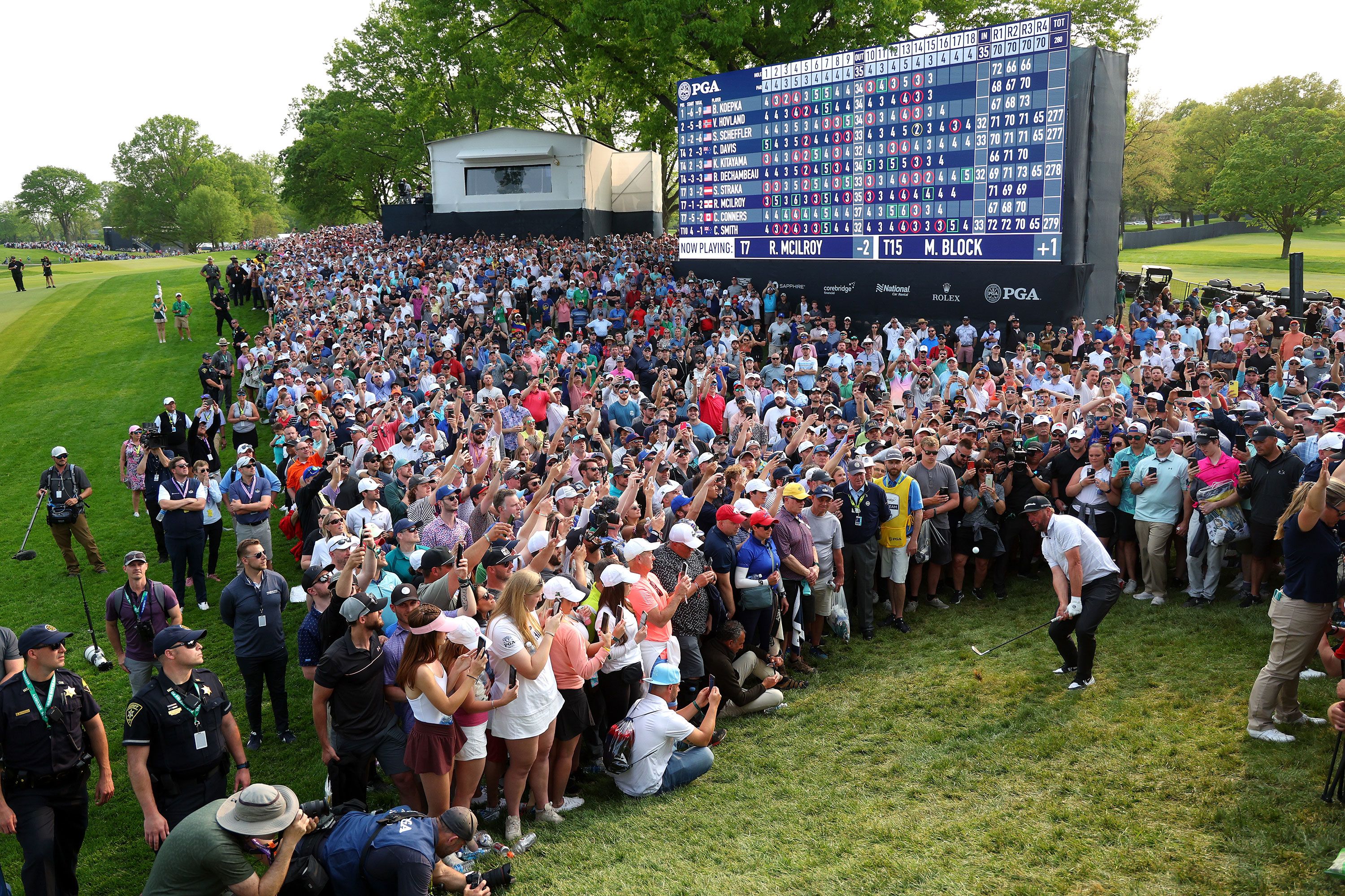 PGA Championship 2018: The leader board from the last time