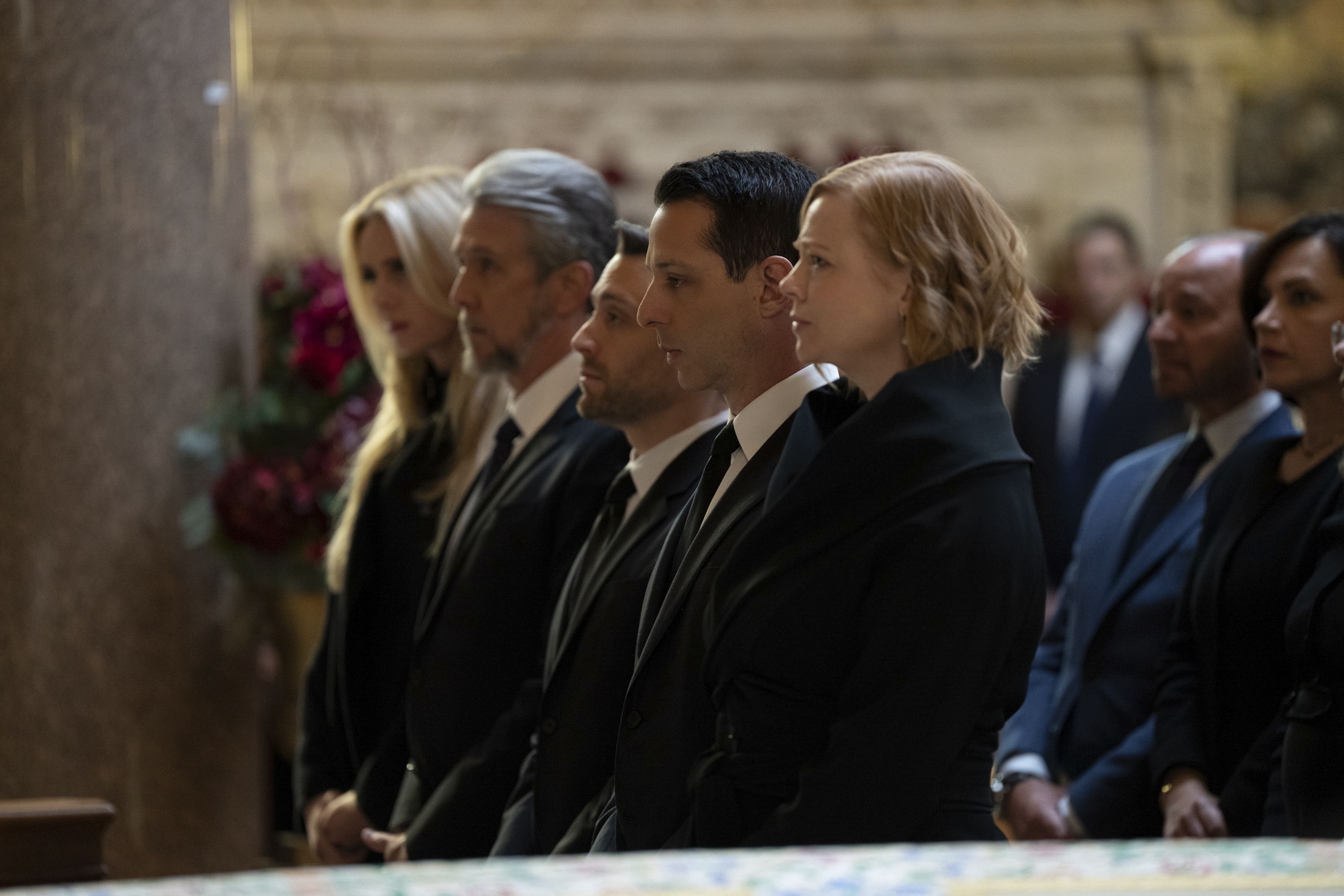 The Roys navigate the optics of mourning in the final season's penultimate episode.