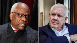 Associate Justice Clarence Thomas and Harlan Crow.