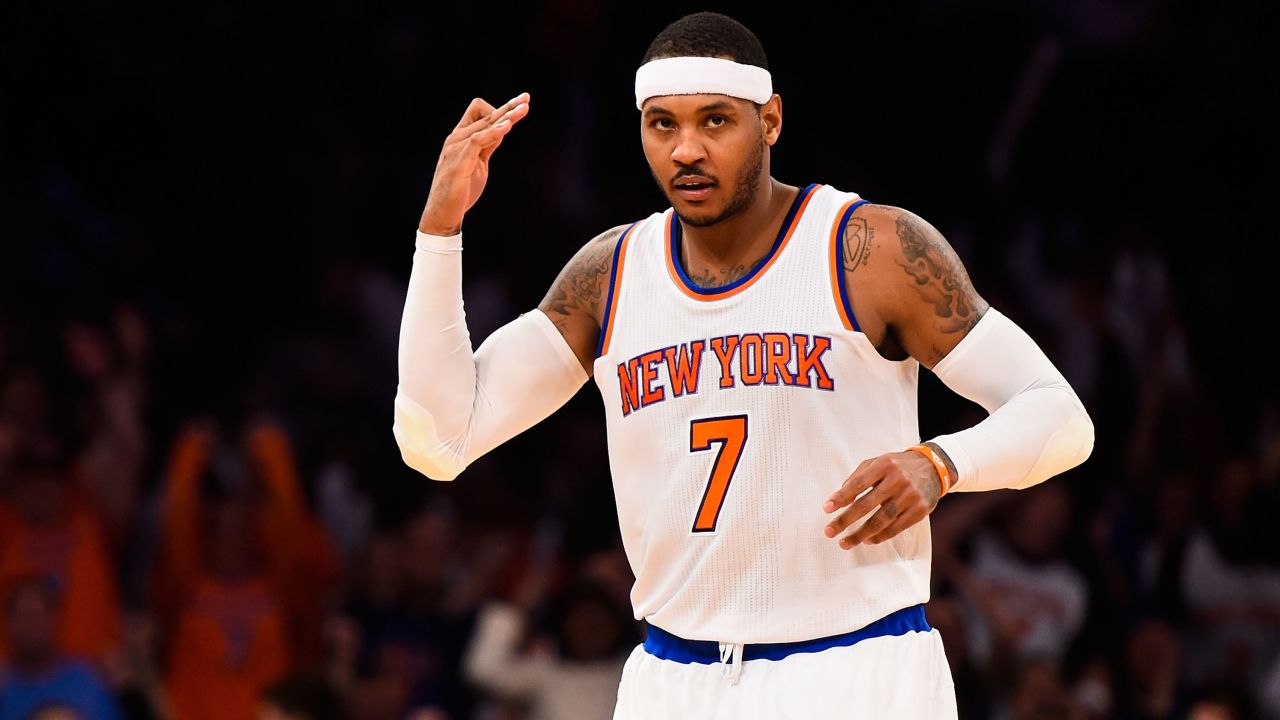 Carmelo Anthony Is Good at His Job