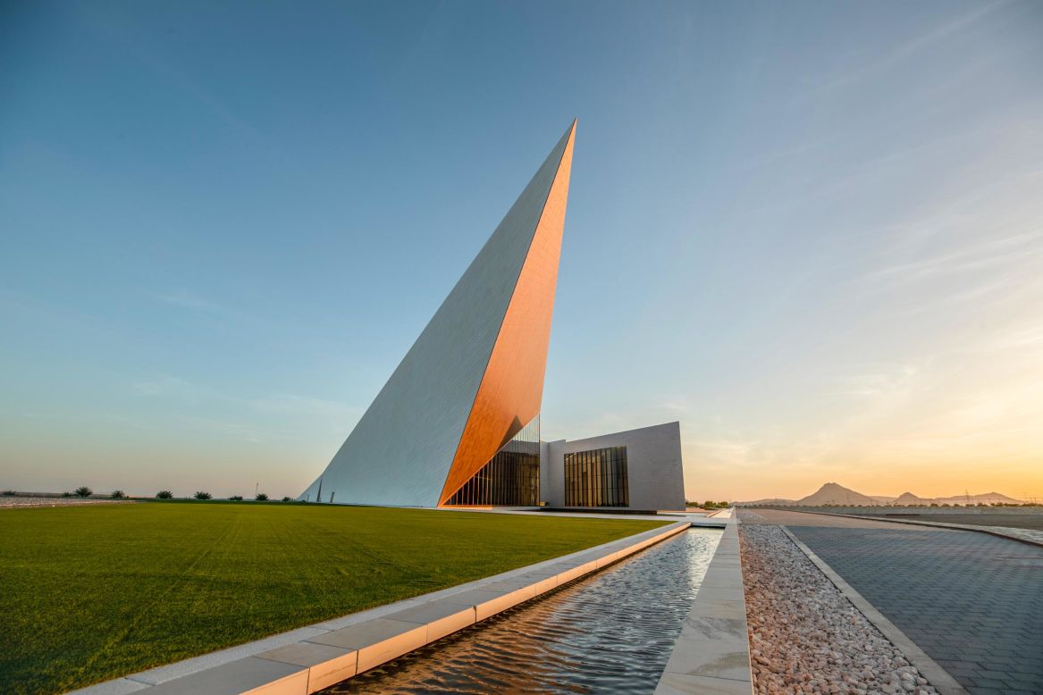 With the rolling Hajar Mountains in the background, this is the visually striking Oman Across Ages Museum. Located near the ancient city of Nizwa, the museum tells the story of the civilizations and dynasties that created Oman. It uses cutting-edge technologies including 3D-printing and augmented reality to create transportive experiences.