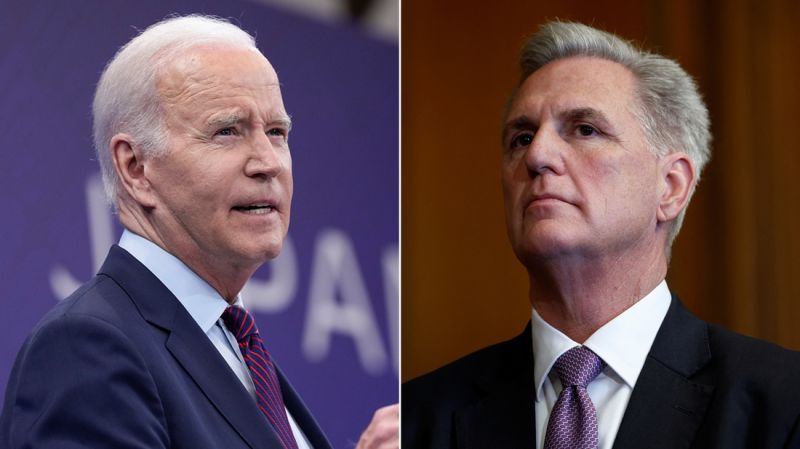 NextImg:Biden and McCarthy race to sell their debt ceiling deal to lawmakers before the government runs out of money | CNN Politics