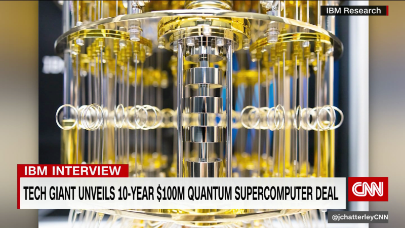 IBM unveils $100 million quantum supercomputer deal | CNN Business