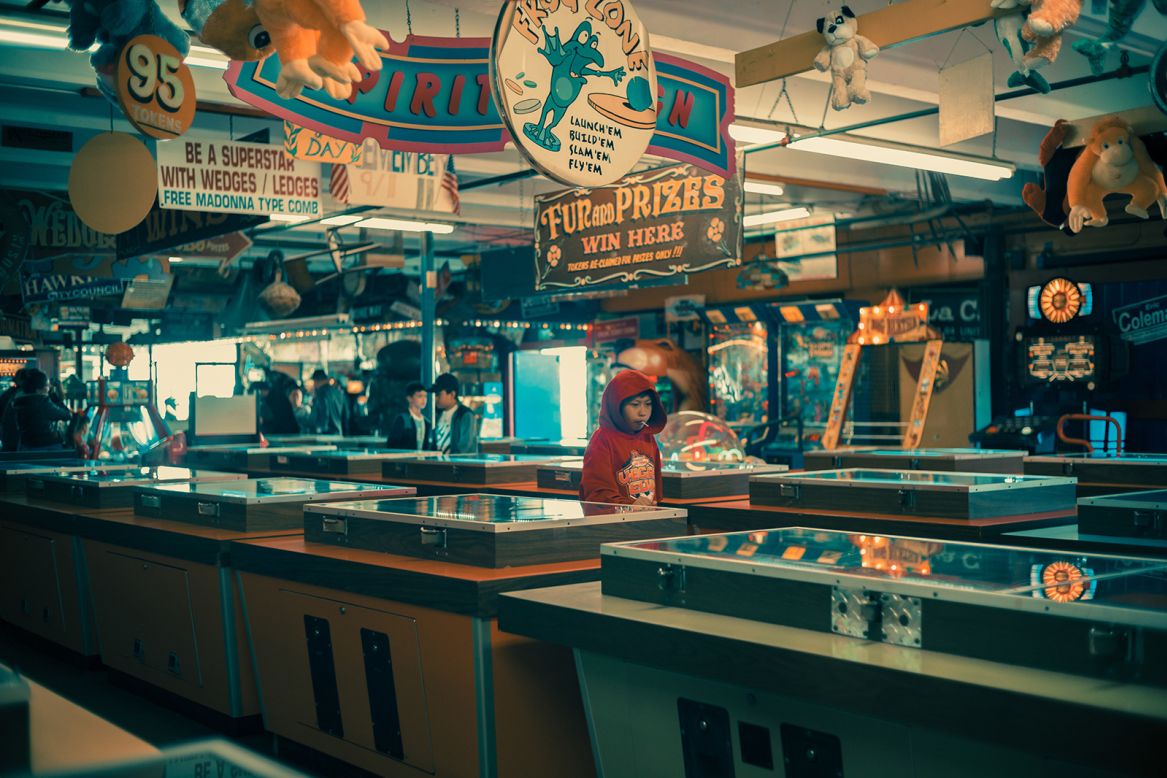 Bohbot's book features shots from over a dozen arcades, which he described as each having their own "very different vibe."