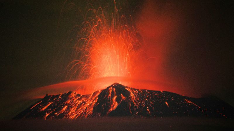 NextImg:Millions in Mexico warned to prepare for evacuation as Popocatépetl volcano spews ash | CNN