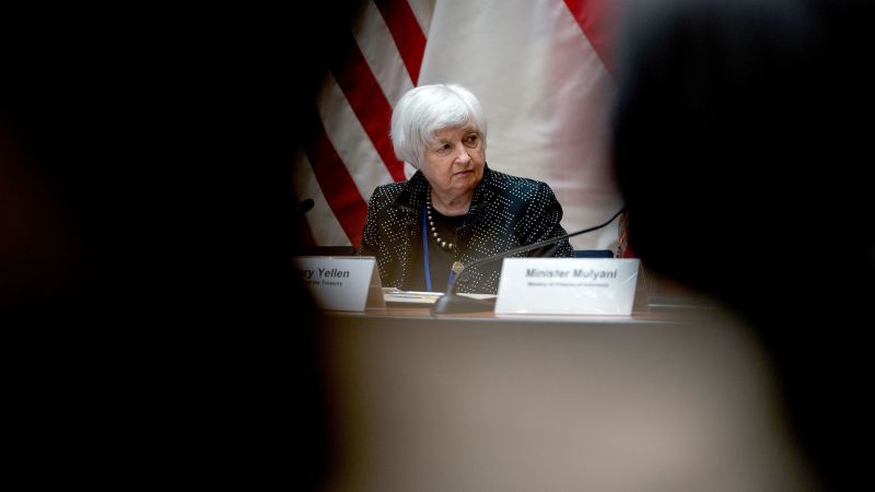 NextImg:Yellen warns Congress again that default could be just days away | CNN Politics