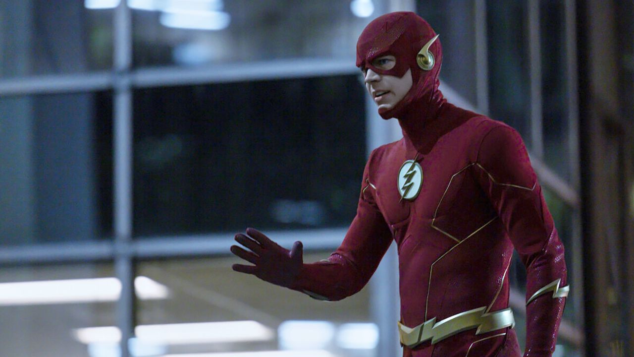 Grant Gustin as "The Flash," which is ending after nine seasons.