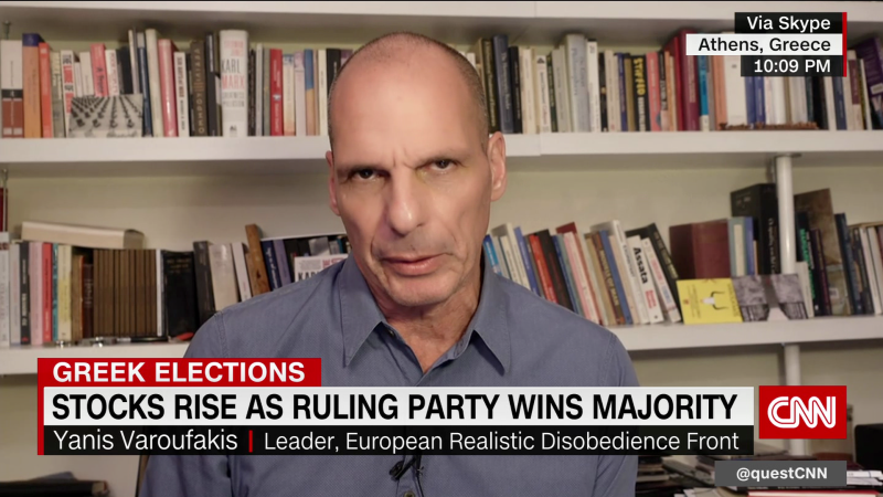Greek Election: Former Finance Minister remarks on his party’s loss | CNN