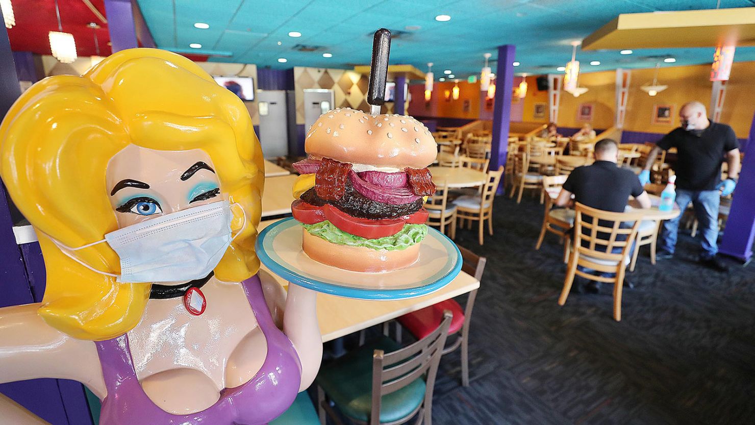 Hamburger Mary's Orlando is pictured in 2020 during the coronavirus pandemic.