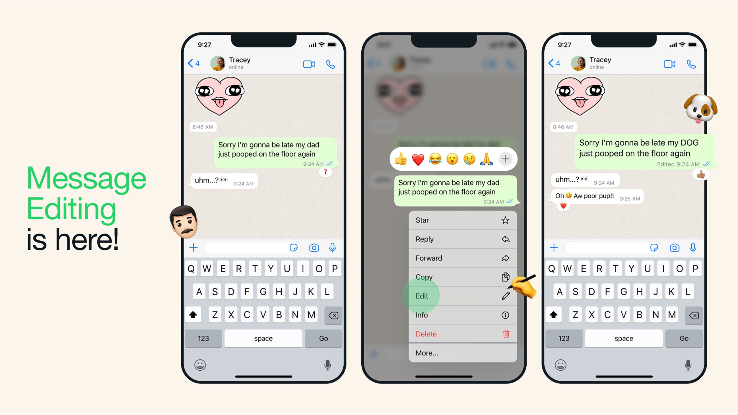 WhatsApp will now let you edit messages. But there's a catch