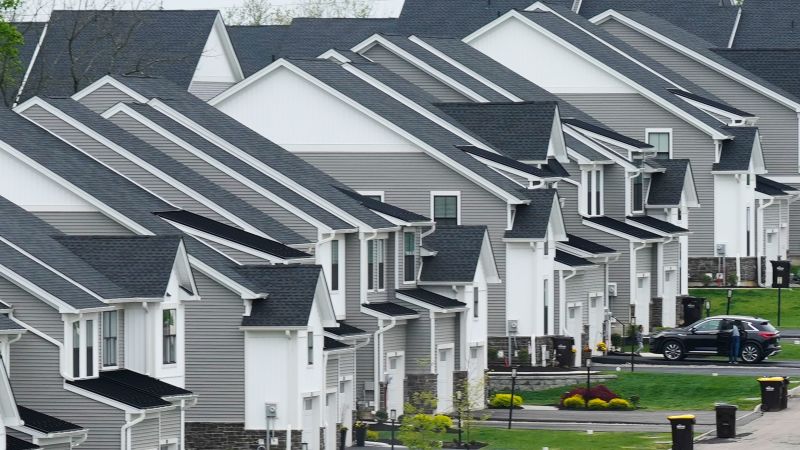 NextImg:New home sales climbed more than expected in April | CNN Business