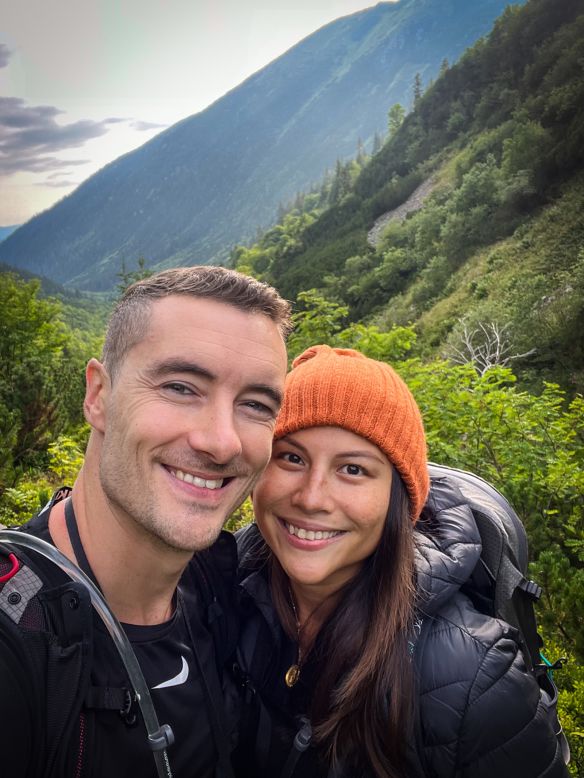<strong>Travel bloggers:</strong> From there, they started a travel blogger called <a href="https://www.adventureinyou.com/" target="_blank" target="_blank">Adventure in You</a>, to fund their nomadic lifestyle. Here's the couple in Slovakia.
