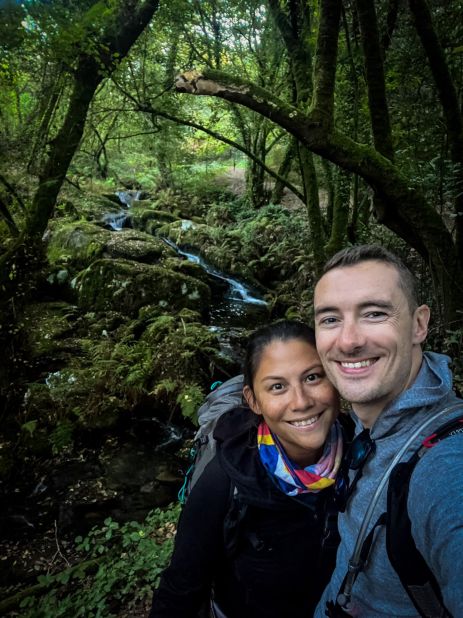 <strong>Incredible travel experiences</strong>: The couple have since shared many incredible travel experiences, including hiking the Camino de Santiago, pictured.