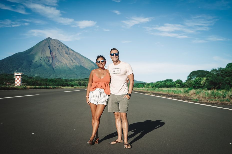 <strong>Traveling together:</strong> Anna Faustino and Tom Rogers were both in their twenties and enjoying travel sabbaticals when they met in 2014. They happened to be exploring Vietnam at the same time and crossed paths. Here's a more recent picture of the couple in Nicaragua.
