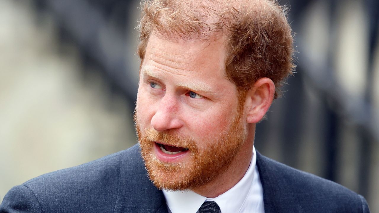 Prince Harry arrives at the Royal Courts of Justice on March 30, 2023 in London, England.  