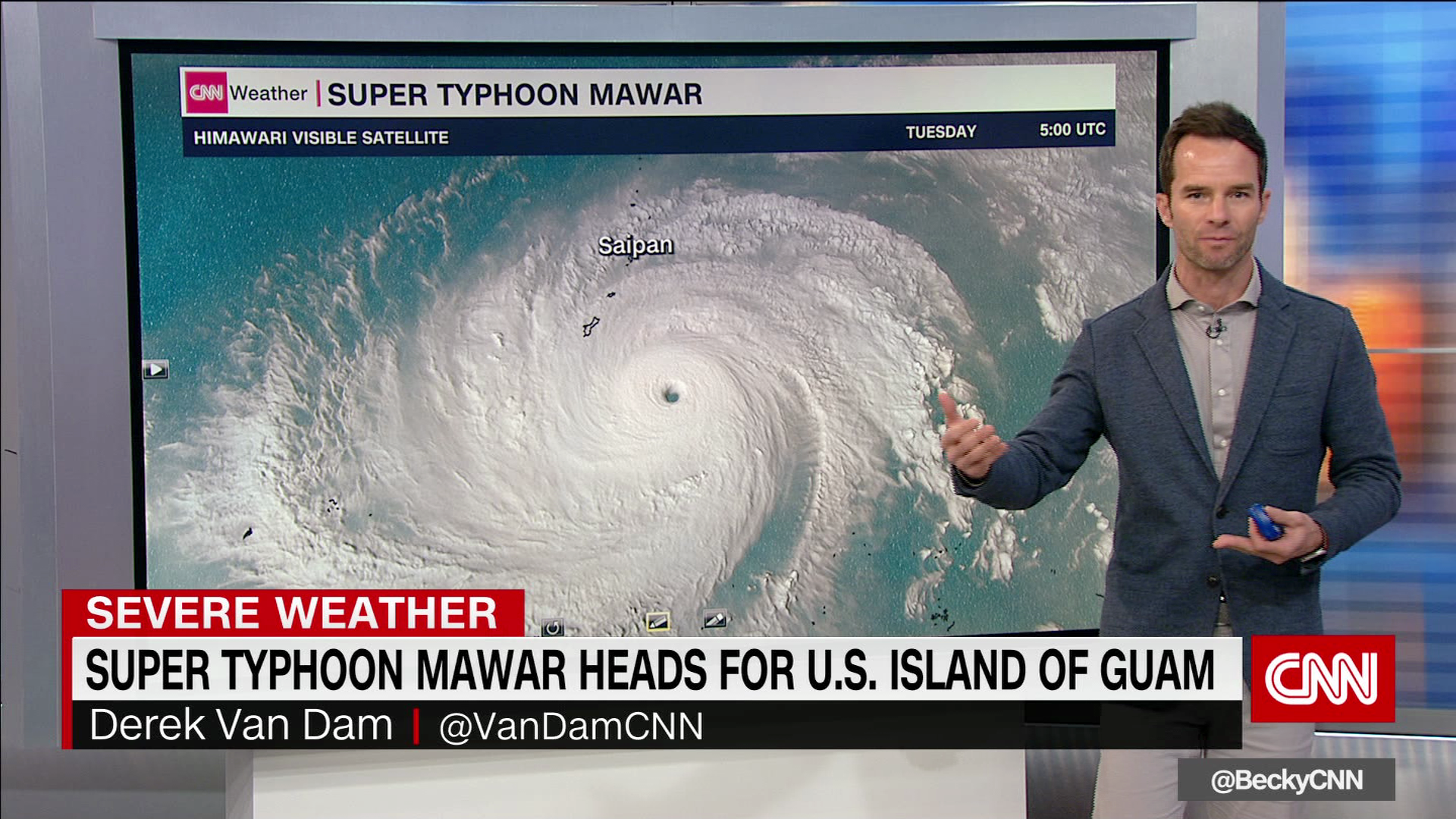 Typhoon Mawar forecast track: Guam could be hit by strongest